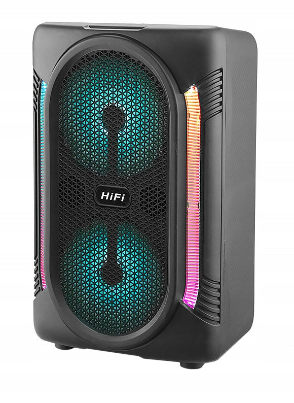 BLUETOOTH SPEAKER BOOMBOX Radio Tower MP3 Player USB KARAOKE + MICROPHONE Manufacturer code RX-6219