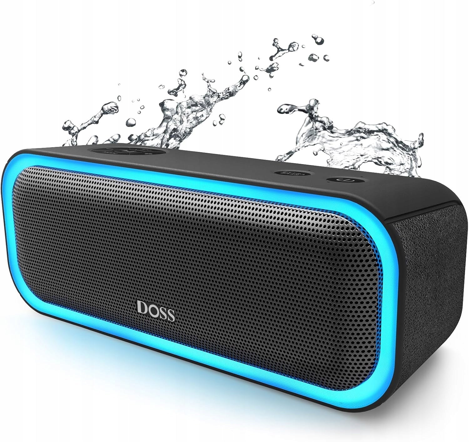 BLUETOOTH SPEAKER Doss SoundBox Pro 24W Waterproof IPX6 RGB TWS Black