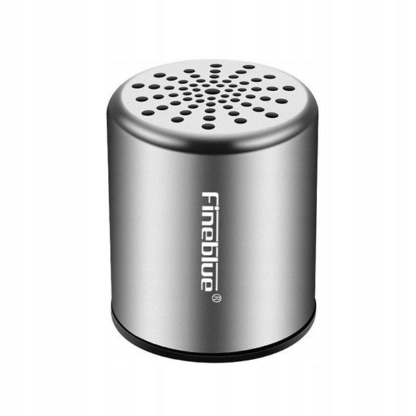 BLUETOOTH SPEAKER FINEBLUE MK-10 SILVER ALUMINUM HOUSING Brand no brand