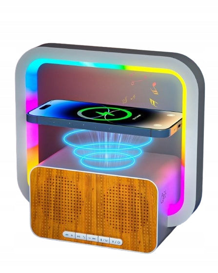 BLUETOOTH SPEAKER GENERIC BT 259 NIGHT LIGHT LED INDUCTION CHARGER 15W