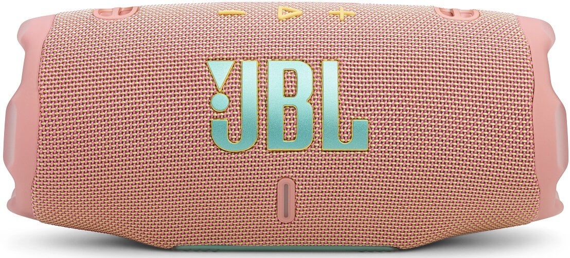 BLUETOOTH SPEAKER JBL CHARGE 6 PINK IP68 40W POWERBANK 28H AUDIO WATER Packaging status original