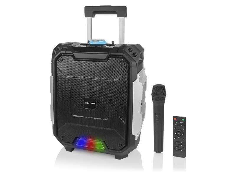 BLUETOOTH SPEAKER KARAOKE MICROPHONE USB SD RADIO FM