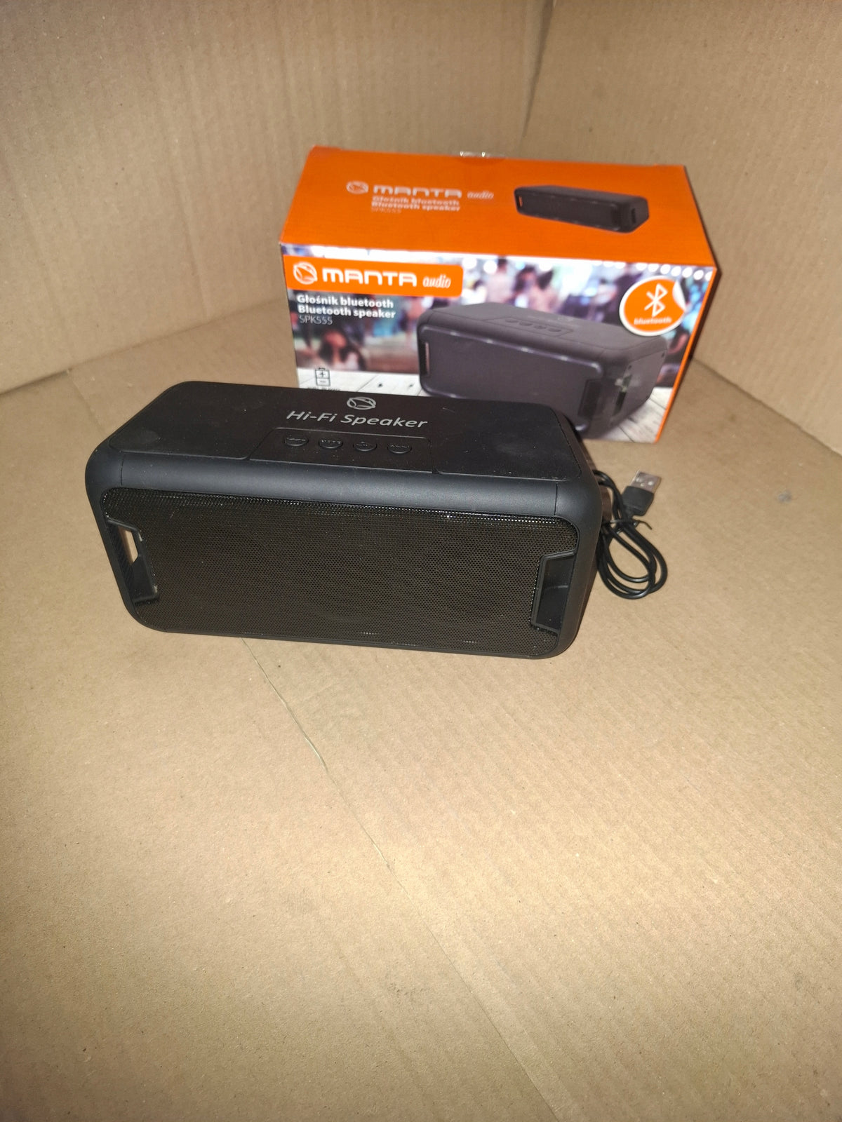 BLUETOOTH SPEAKER MANTA SPK555