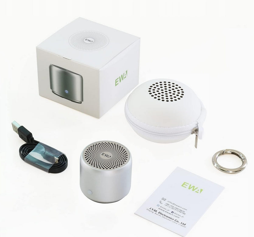BLUETOOTH SPEAKER PORTABLE AUDIO MUSIC EWA A106 PRO 3W BASS IP67 Manufacturer code A132