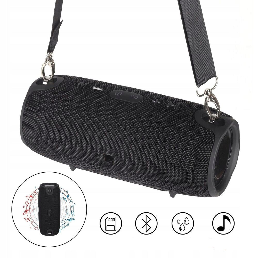 BLUETOOTH SPEAKER PORTABLE STEREO WIRELESS FOR TRAVEL USB SD IP67 Packaging status original