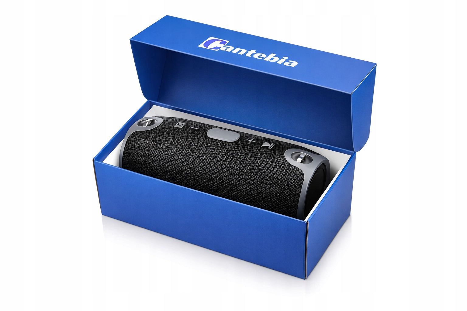 BLUETOOTH SPEAKER PORTABLE WIRELESS BASS SD FM USB AUX BLACK RADIO