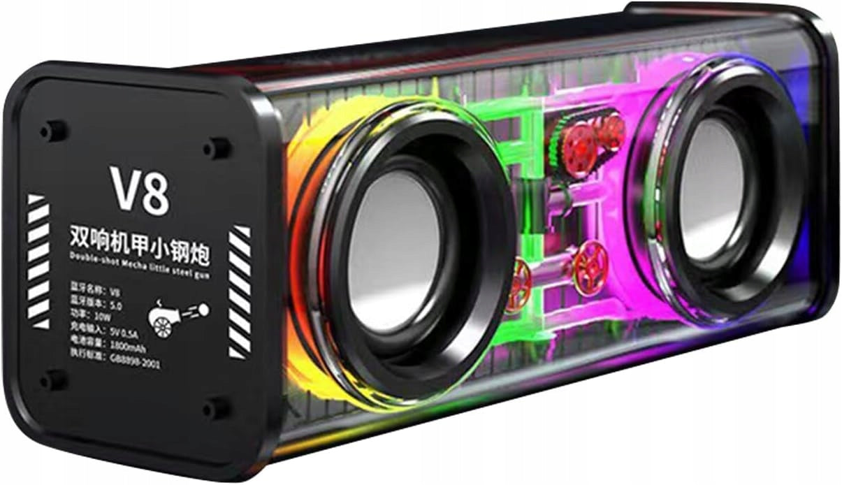 BLUETOOTH SPEAKER PORTABLE WIRELESS F4U1 Audio TWS SUBOFFER RGB