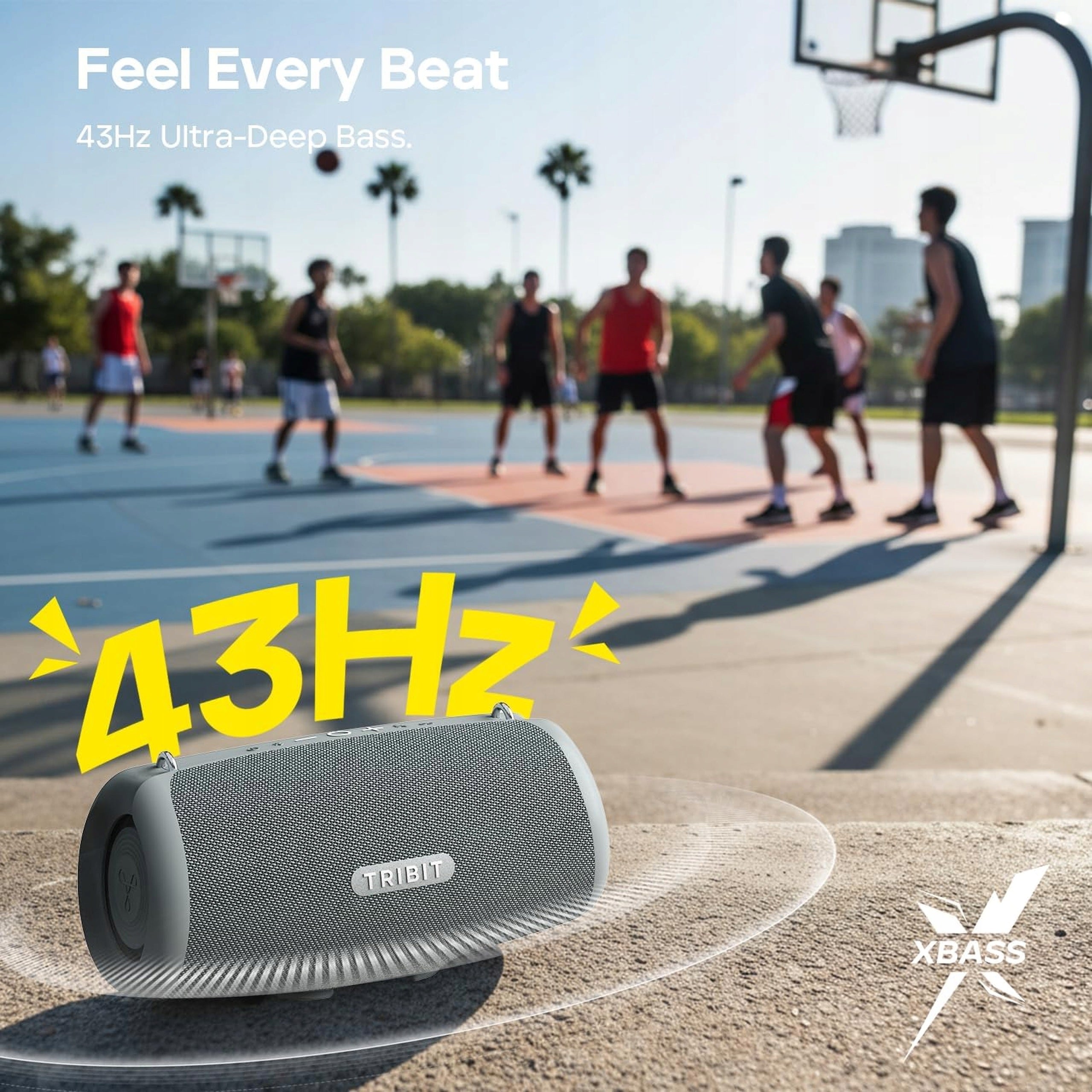 BLUETOOTH SPEAKER TRIBIT STORM BOX LAVA 80W IP67 TWS PREMIUM 24H XBASS Brand Tribit