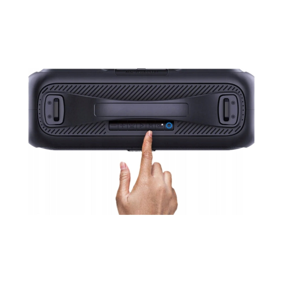 BLUETOOTH SPEAKER WATERPROOF 40W RMS RADIO FM TWS IPX5 XBASS LED 75 Manufacturer code GŁOŚNIK BLUETOOTH WODOODPORNY 40W RMS