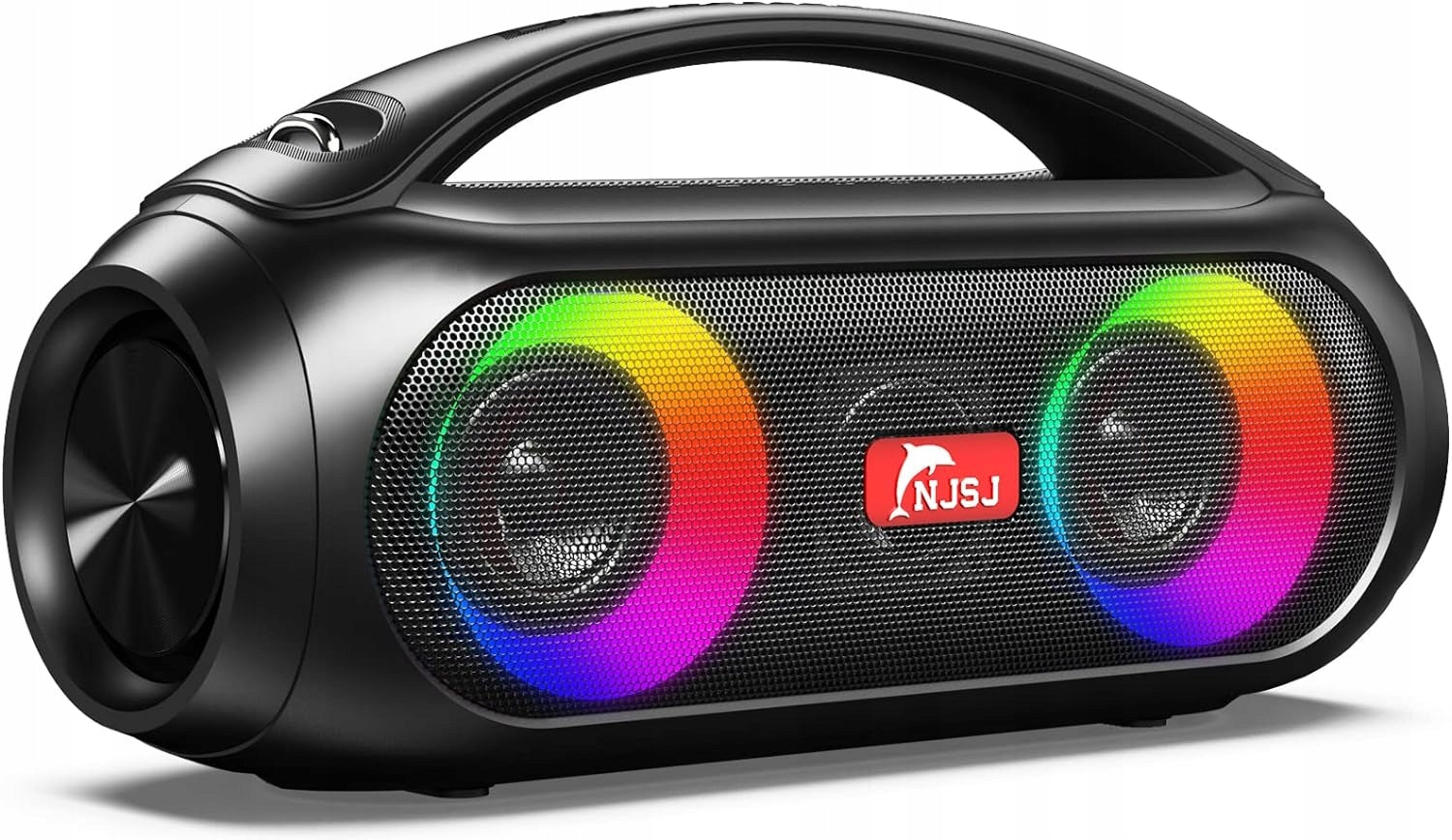 BLUETOOTH SPEAKER WITH DEEP BASS WATERPROOF 40W RGB POWERBANK 13200MAH