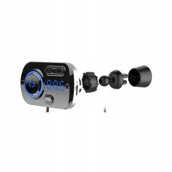 BLUETOOTH TRANSMITTER FM CAR FAST CHARGER USB-C AUX TALK BC49 Packaging status original