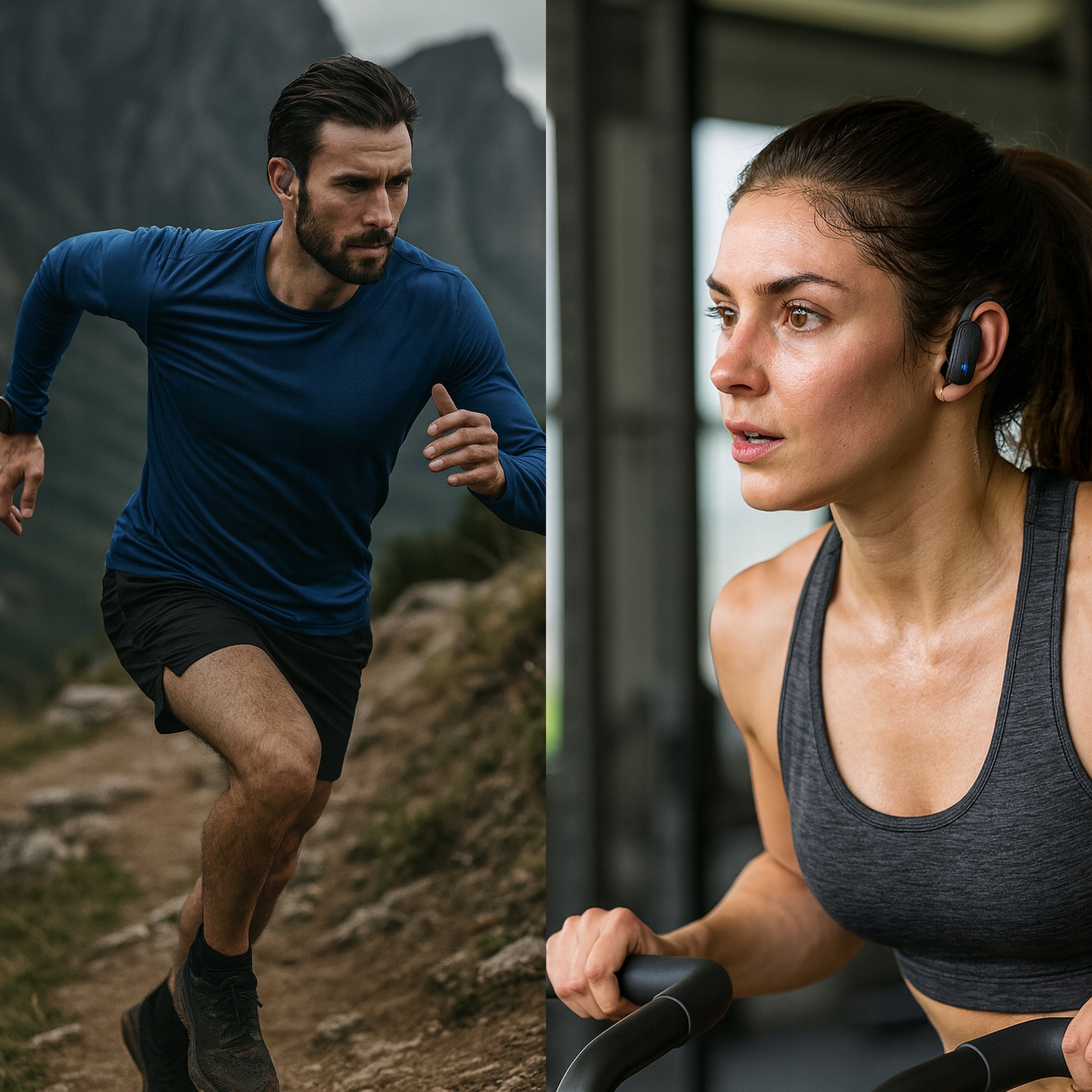 BLUETOOTH WIRELESS EARBUDS UNIVERSAL SPORTS RUNNING HEADPHONES Manufacturer code 32-834#