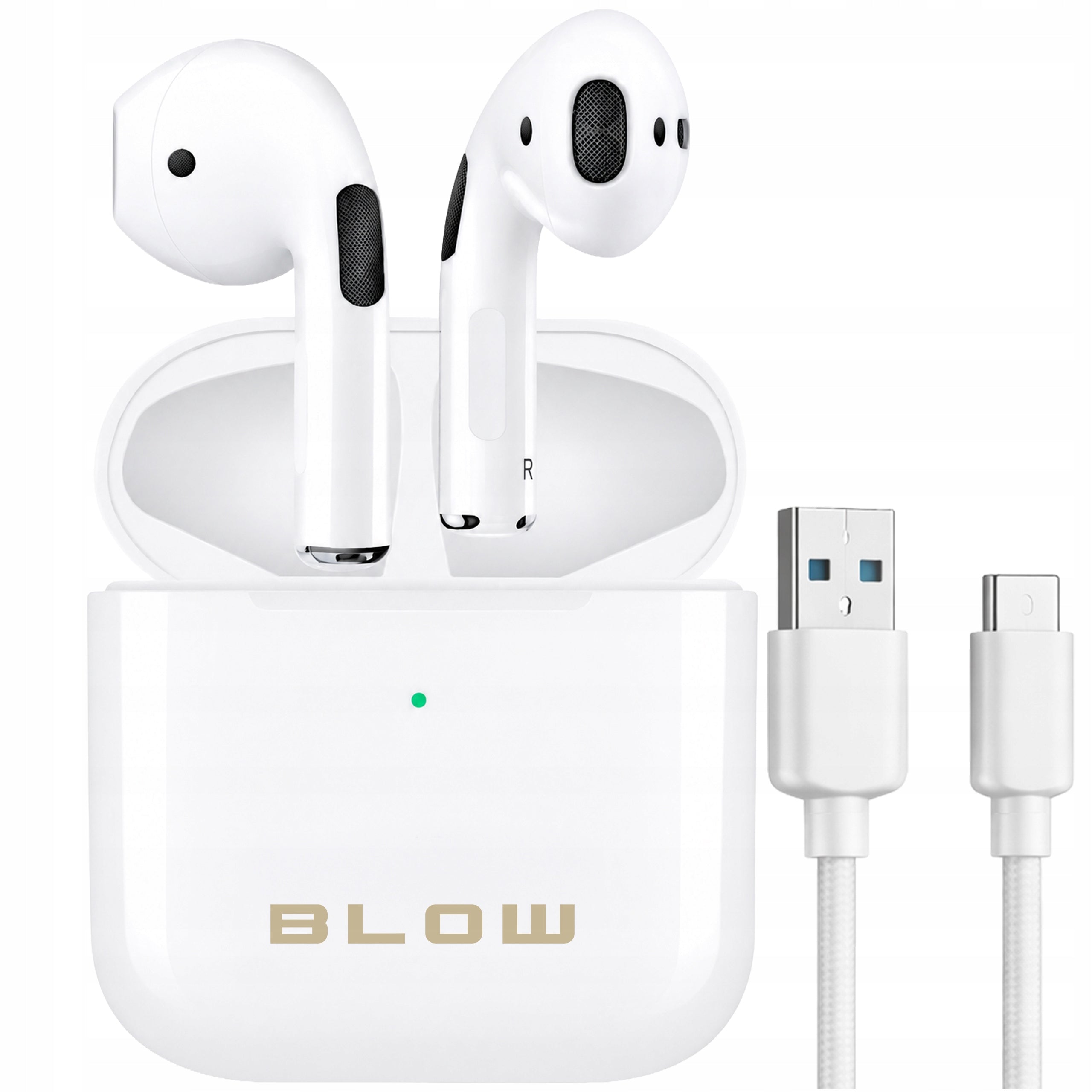 BLUETOOTH WIRELESS EARBUDS WITH GAMING MICROPHONE POWERBANK
