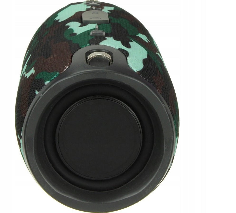 BLUETOOTH WIRELESS MOBILE SPEAKER WITH BASS RADIO STRAP ON CAMO FRAME Brand no brand