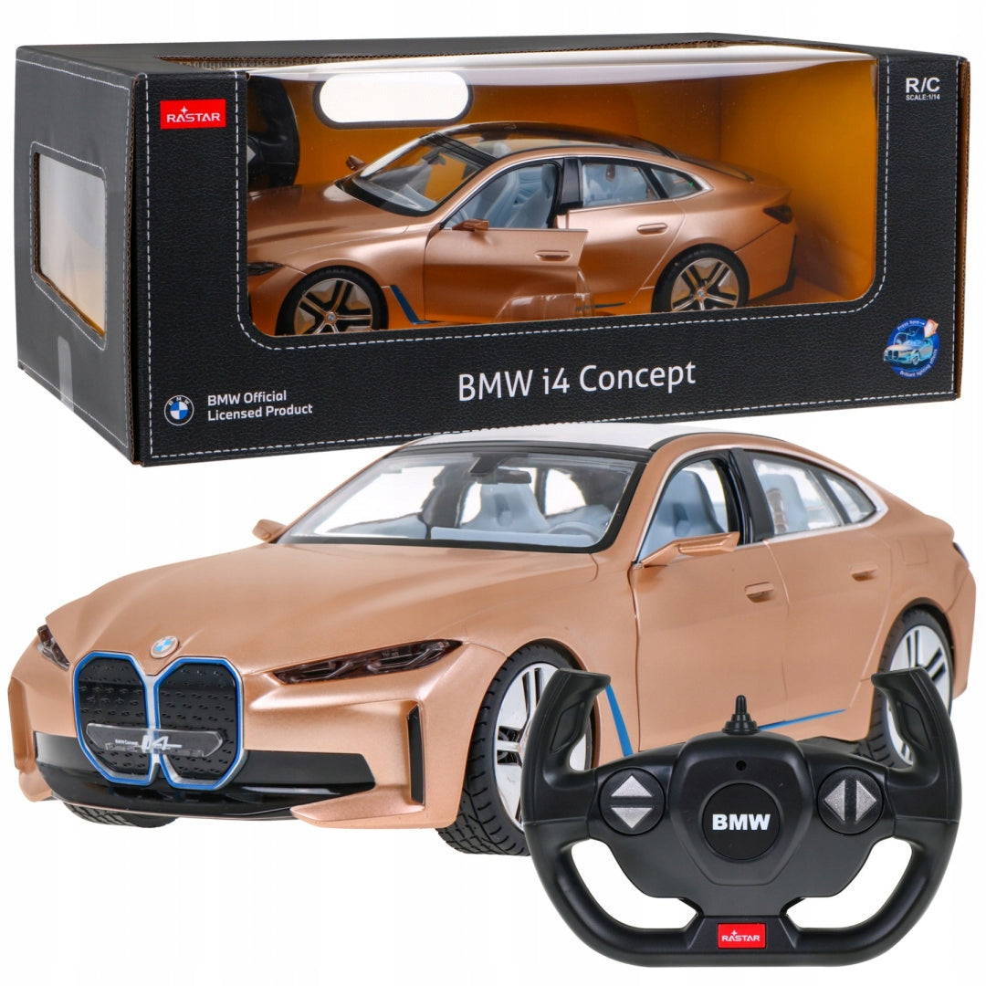BMW I4 CONCEPT AUTO REMOTE CONTROLLED RC RASTAR 1:14 REMOTE CONTROL 2,4GHz