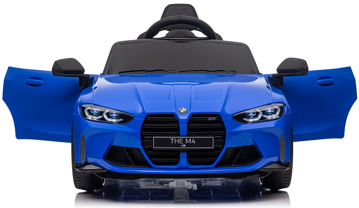 BMW M4 LEATHER, EVA, PILOT Auto for 90W, 12V 14ah battery, LED, Bluetooth Maximum load 35 kg