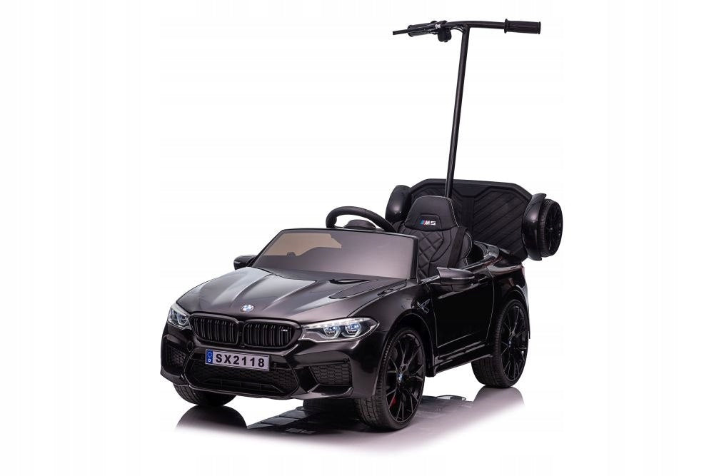 BMW M5 Battery Car With Parent Platform Black Lacquered Vehicle length 174 cm