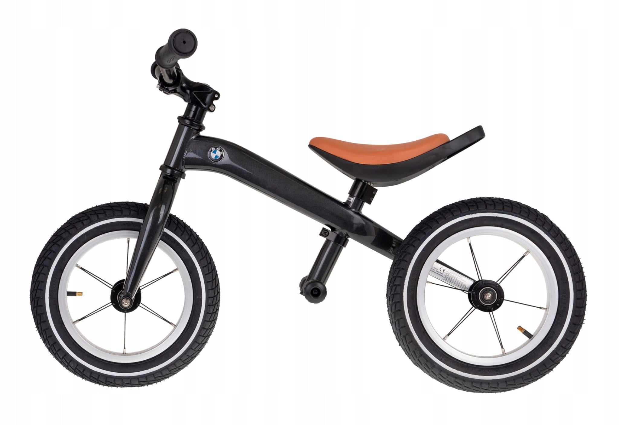BMW Rastar balance bike for children faux leather pumped tires