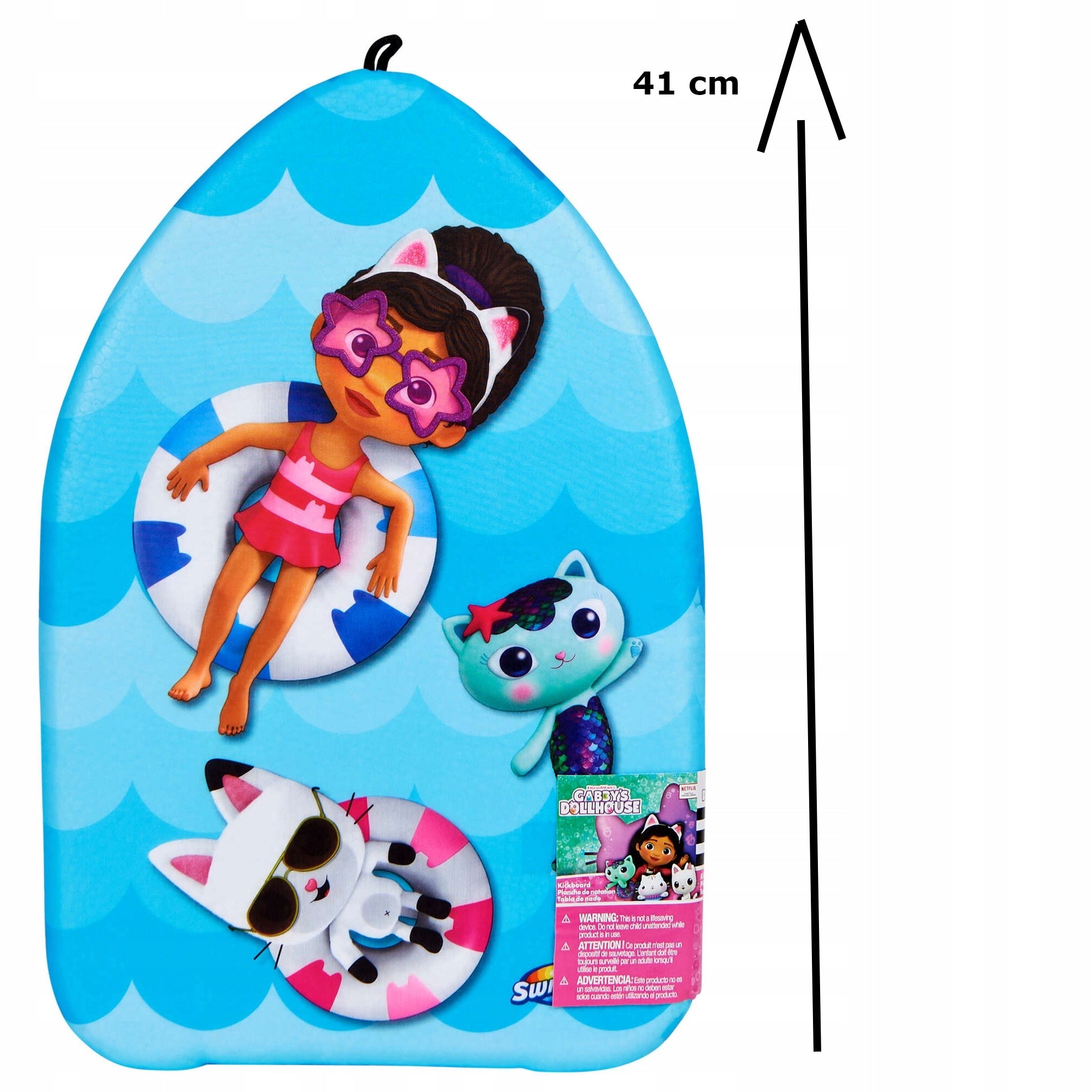 BOARD FOR LEARNING TO SWIM CAT HOUSE GABI SWIMWAYS 41 CM Manufacturer code 6067012 20142132