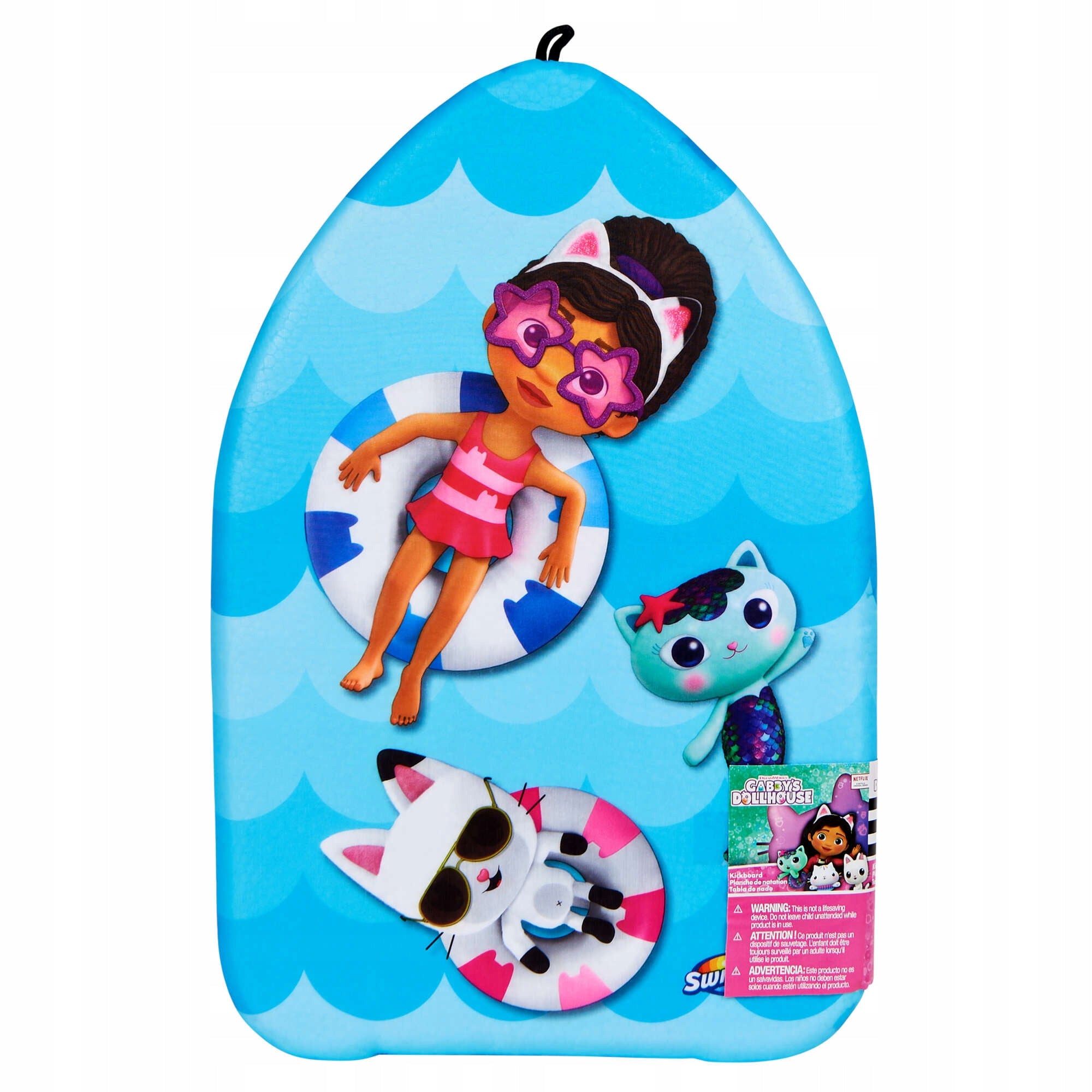 BOARD FOR LEARNING TO SWIM CAT HOUSE GABI SWIMWAYS 41 CM