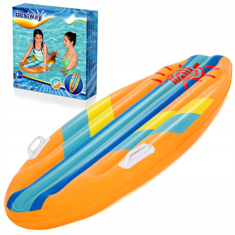 BOARD PUMPED SUP INFLATABLE SURF MATTRESS BESTWAY LARGE FOR CHILDREN Brand Bestway