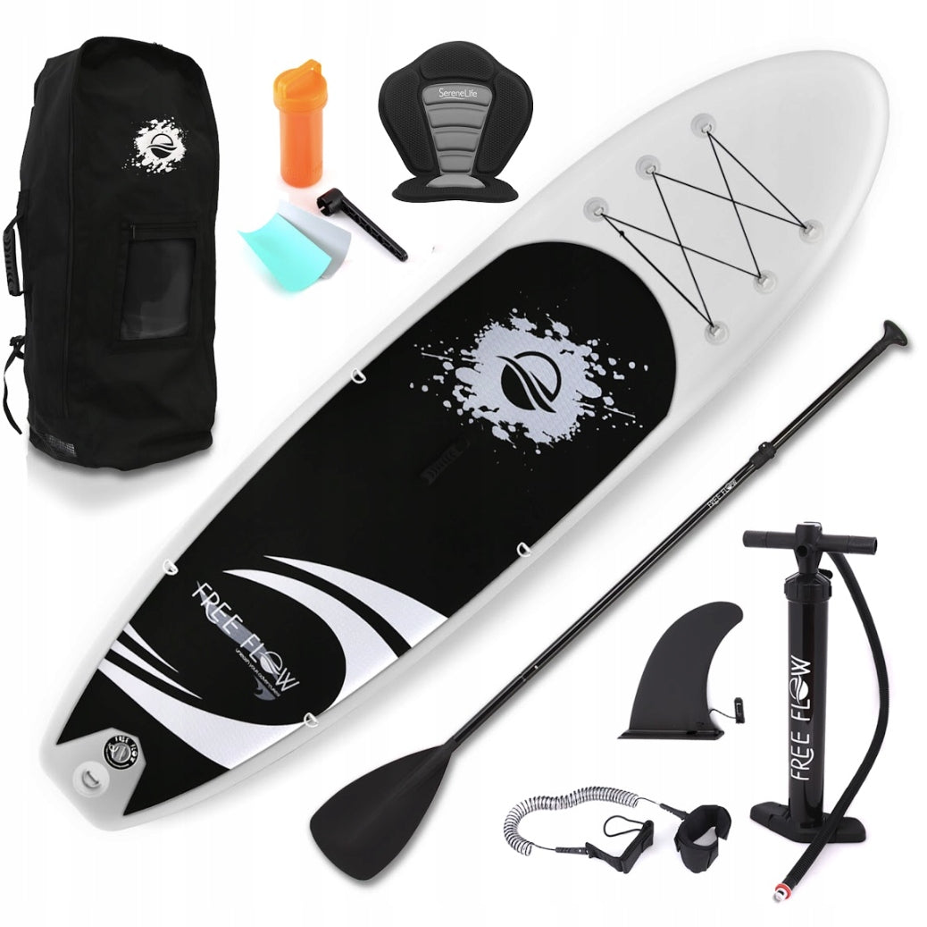 BOARD SUP 320CM PADDLE BOARD LARGE SET ACCESSORIES SERENELIFE