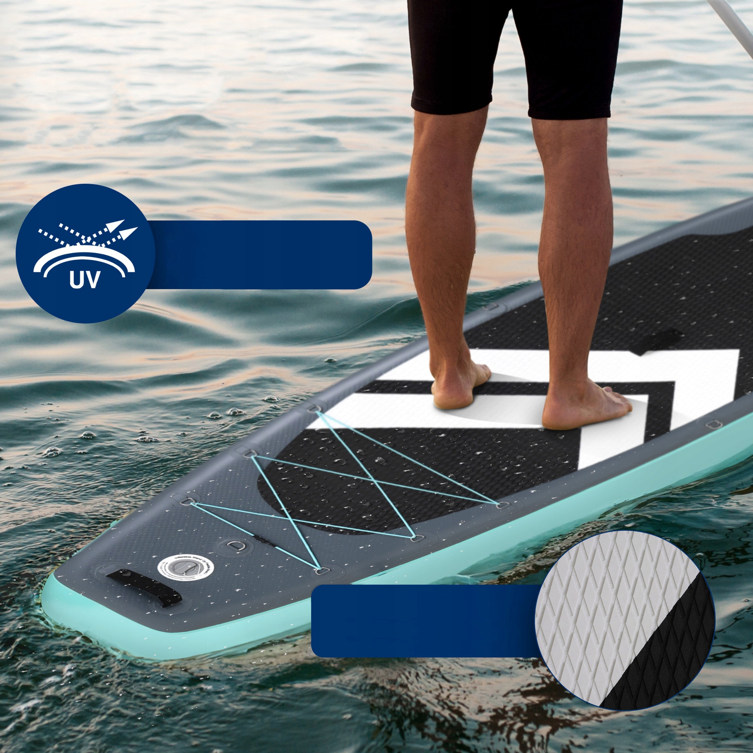 BOARD SUP 335 CM LIFTING CAPACITY 160 KG BAG ACCESSORIES SERENELIFE Kind SUP board
