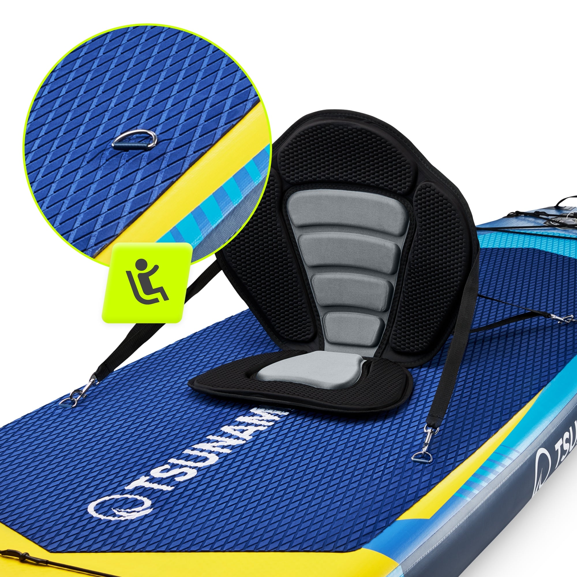 BOARD SUP STAND UP PADDLE INFLATABLE FOR SWIMMING TSUNAMI ACCESSORIES 350 CM T14 Gender unisex product