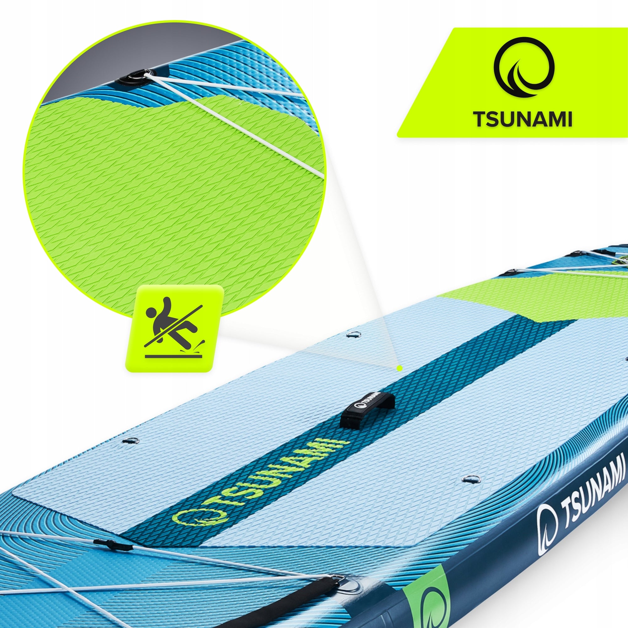 BOARD SUP STAND UP PADDLE INFLATABLE SWIMMING TSUNAMI PRO ACCESSORIES 350CM Product weight with unit packaging 14 kg