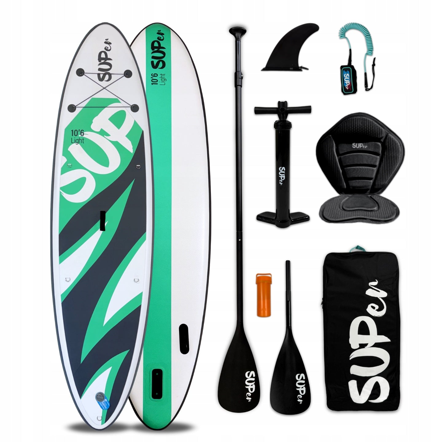 BOARD SUP SUPER 10'6' LIGHT 320 CM BOARD ACCESSORIES STANDARD