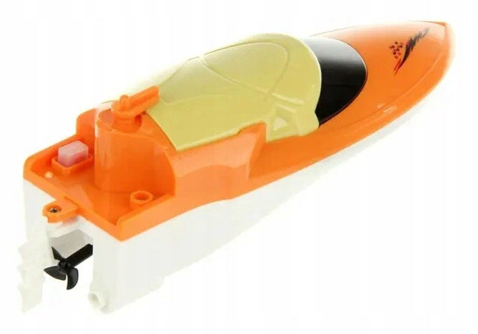 BOAT MOTORBOAT FOR RADIO WITH CHARGER REMOTE CONTROLLED RC + REMOTE CONTROL Kind floating