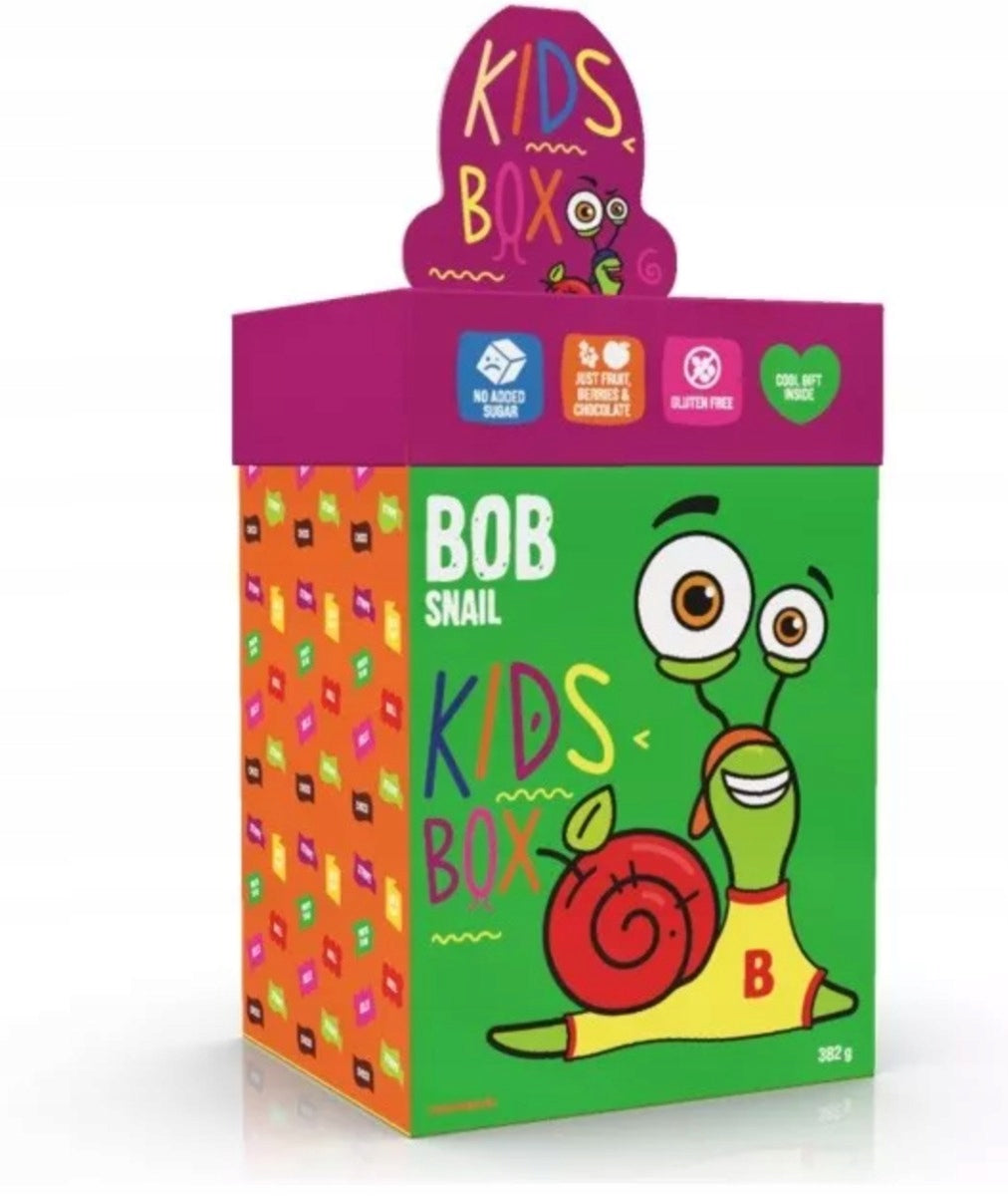 BOB SNAIL Kids Box mix snacks with toy 382 g