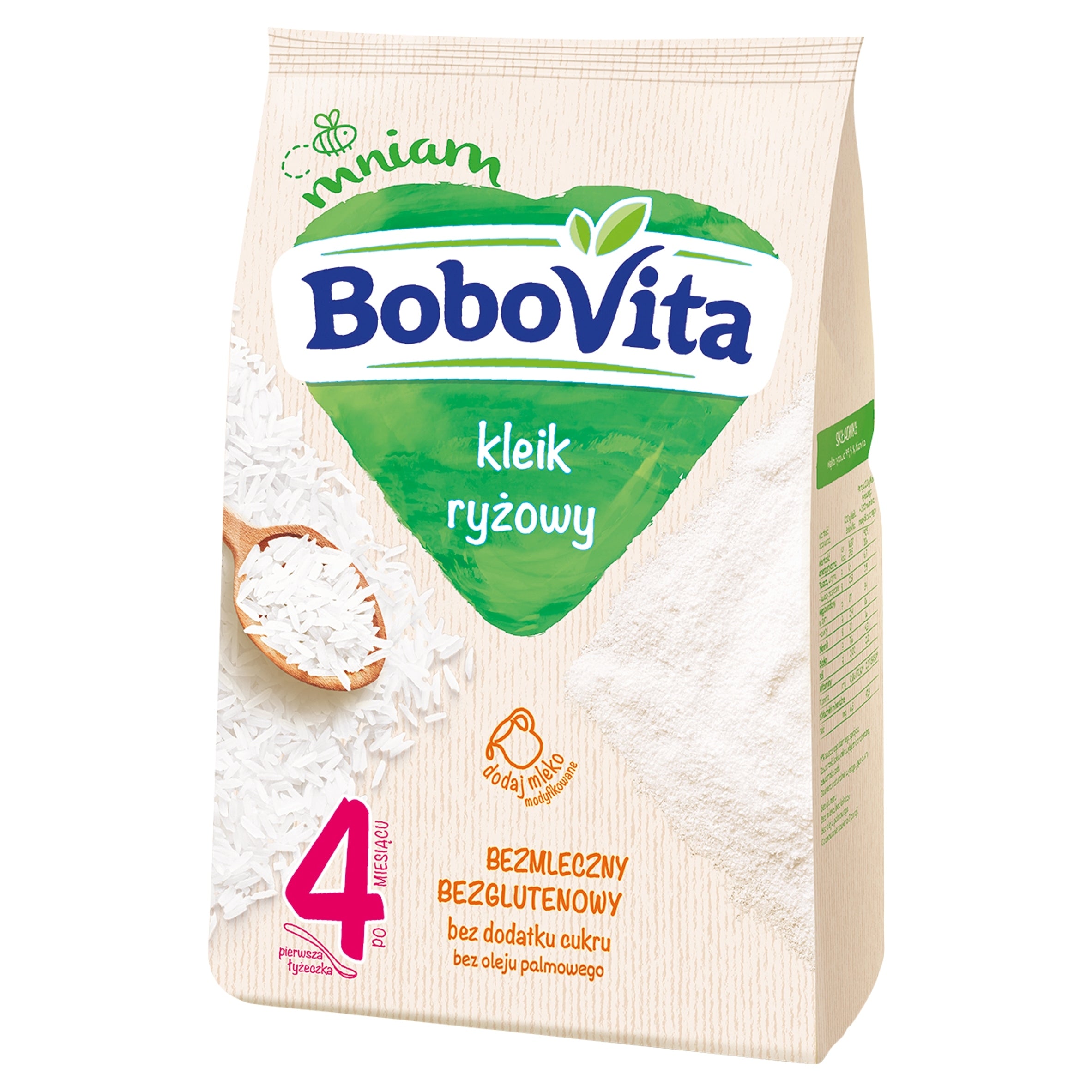 BOBOVITA RICE GRUEL PORRIDGE 4m+ 160g Manufacturer code NUT000006