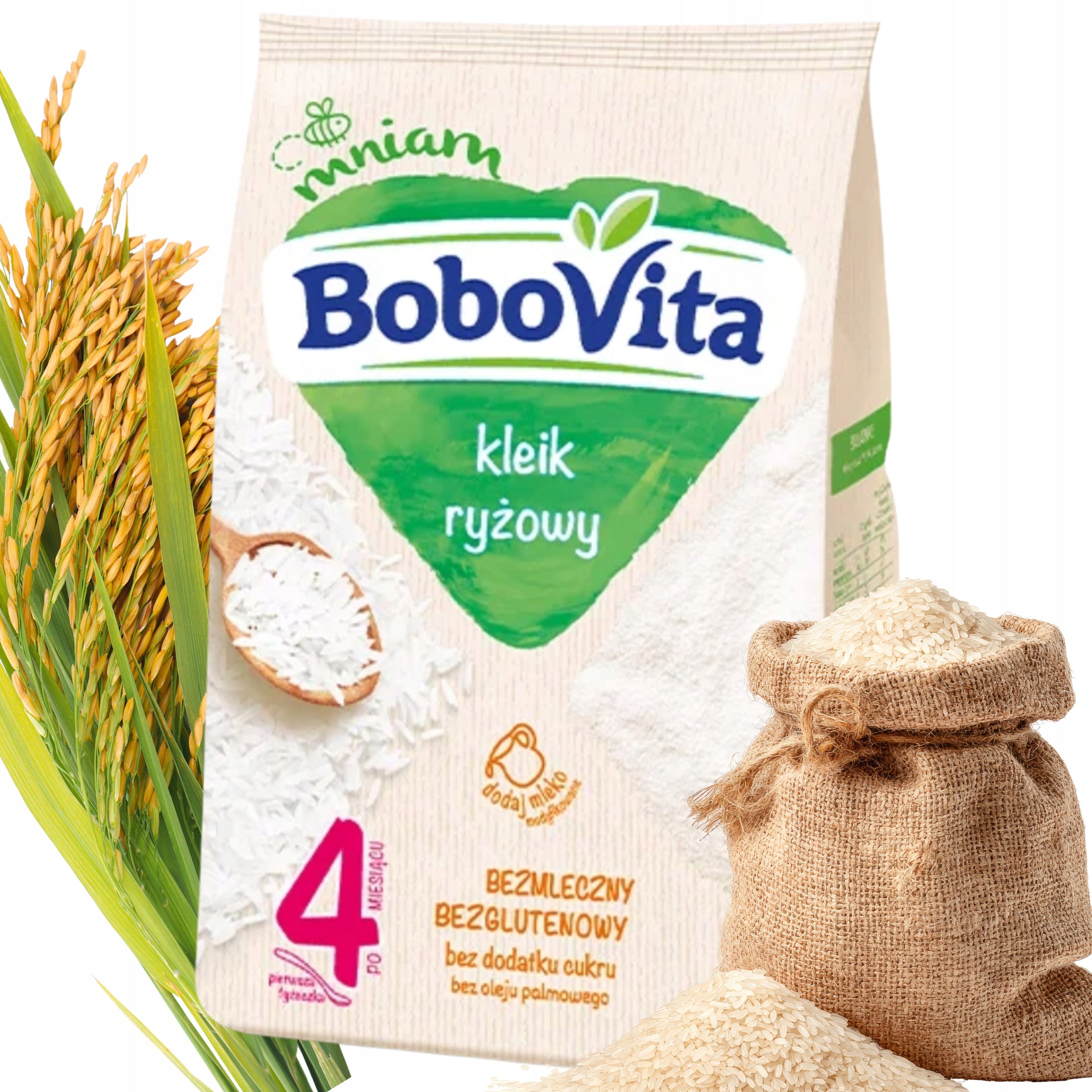 BOBOVITA RICE GRUEL PORRIDGE 4m+ 160g
