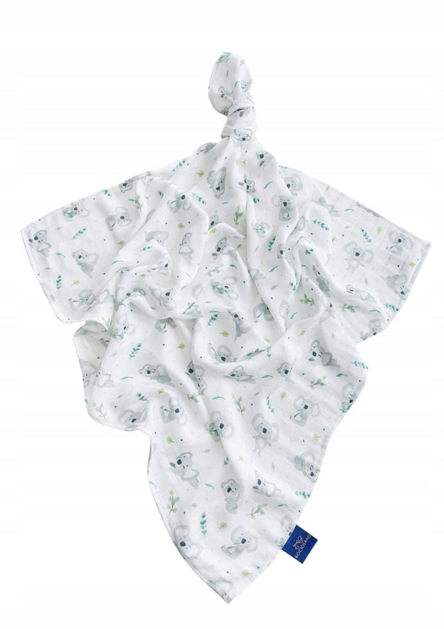 BOCIOLAND BAMBOO DIAPER SWADDLE 120x120 KOAL