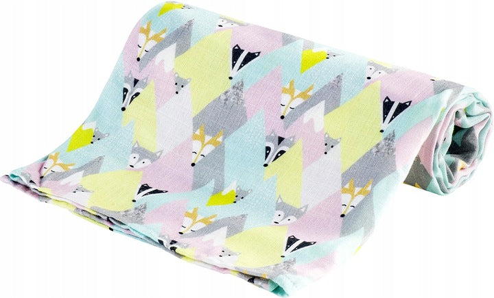 BOCIOLAND Bamboo diaper 30x30 cm animals