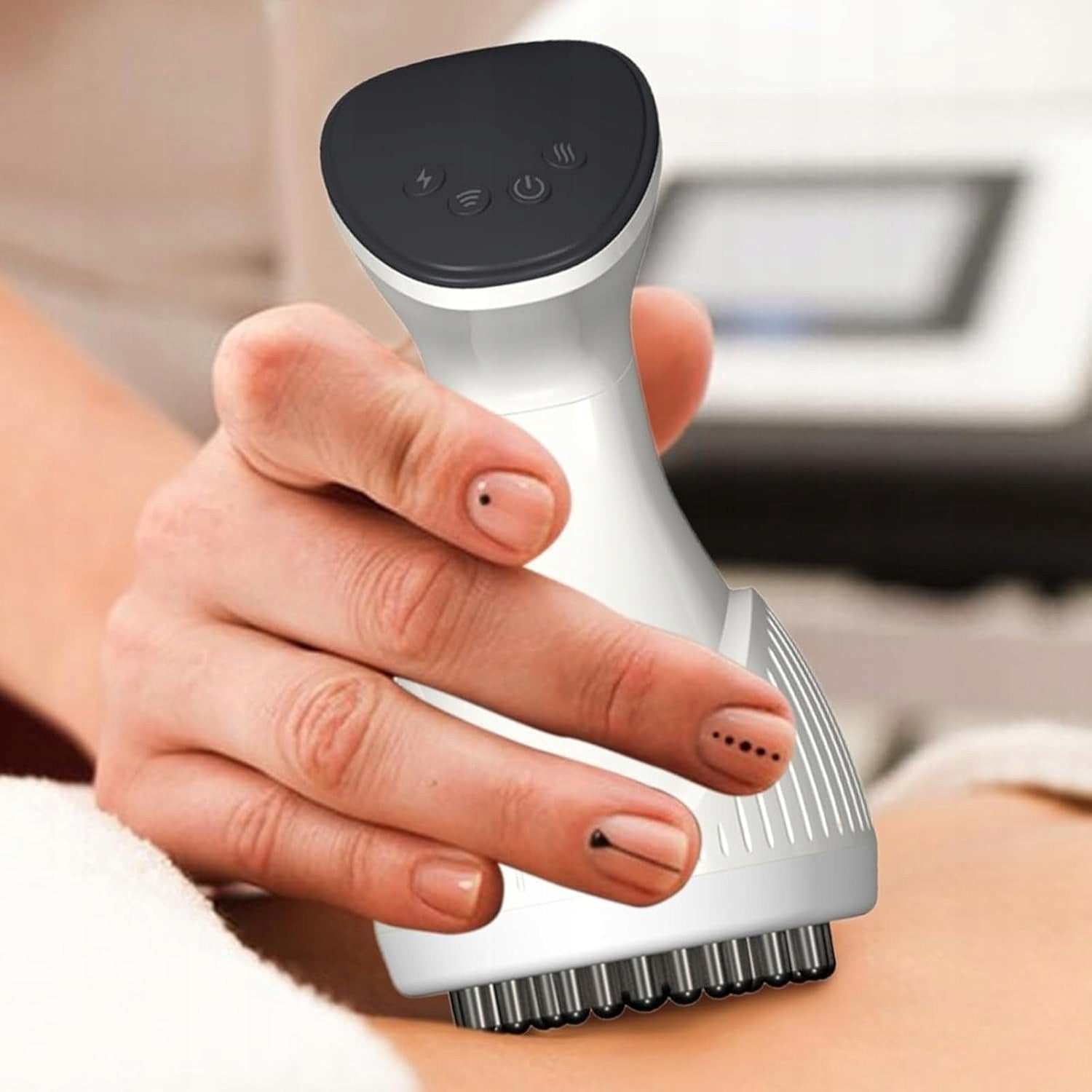 BODY MASSAGER ANTI-CELLULITE ELECTRIC WIRELESS 1500MAH WHITE Medical device no