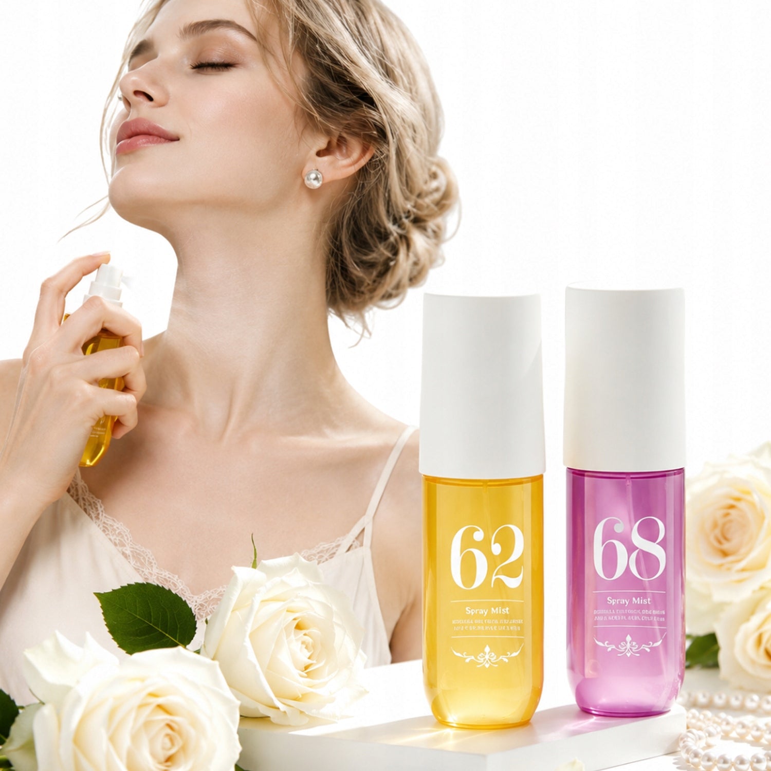 BODY MIST 62 68 FRUIT BODY MIST LONG LASTING 90ML 2Pcs