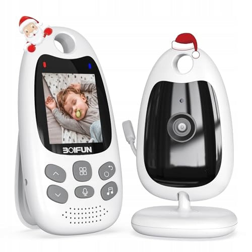 BOIFUN Baby Monitor Electronic Camera Vox Night Temperature Mode 720p