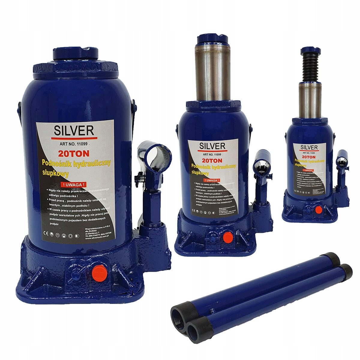 BOLLARD LIFT 20T BOTTLE HYDRAULIC JACK 20T TON STRONG
