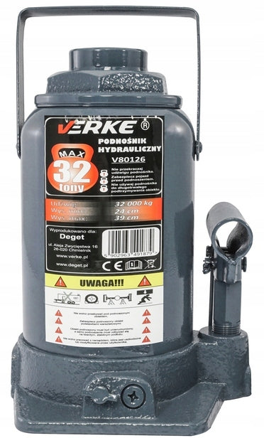 BOLLARD LIFT HYDRAULIC FROG JACK 32T Brand Verke