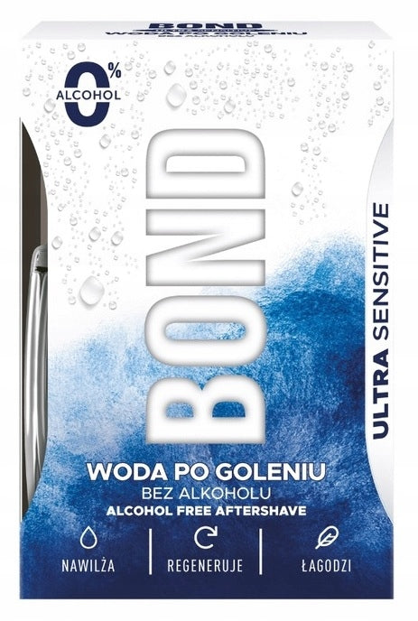 BOND ULTRA SENSITIVE - AFTERSHAVE 0% ALCOHOL - 100ml