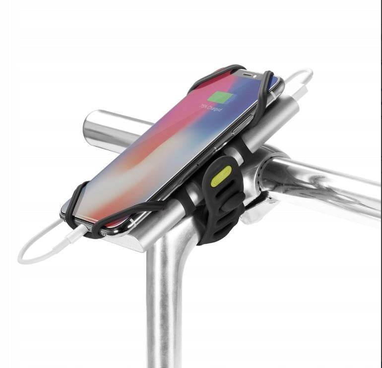 BONE držák na kolo pro powerbanku a mobil 4 - 6,5", Bike Tie Pro Pack na př