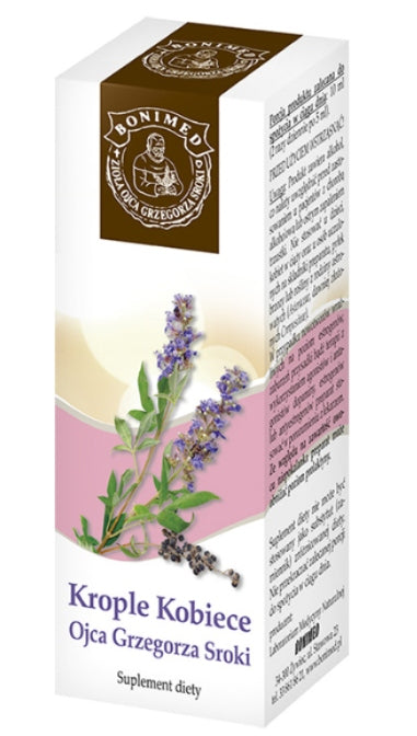 BONIMED - Female Drops of Father Grzegorz Magpie 100ml |Support in menstruation