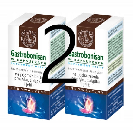 BONIMED - Gastrobonisan 60 kaps REFLUKS | oesophageal irritation, stomach irritation x2
