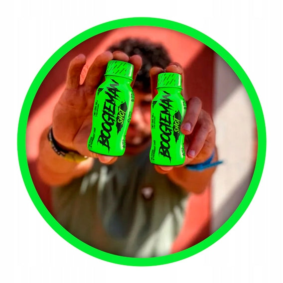 BOOGIEMAN SHOT 100ml PRE-WORKOUT BETA-ALANINE MUSCLE PUMP POWER TREC Expiration date at least six months from the date of purchase