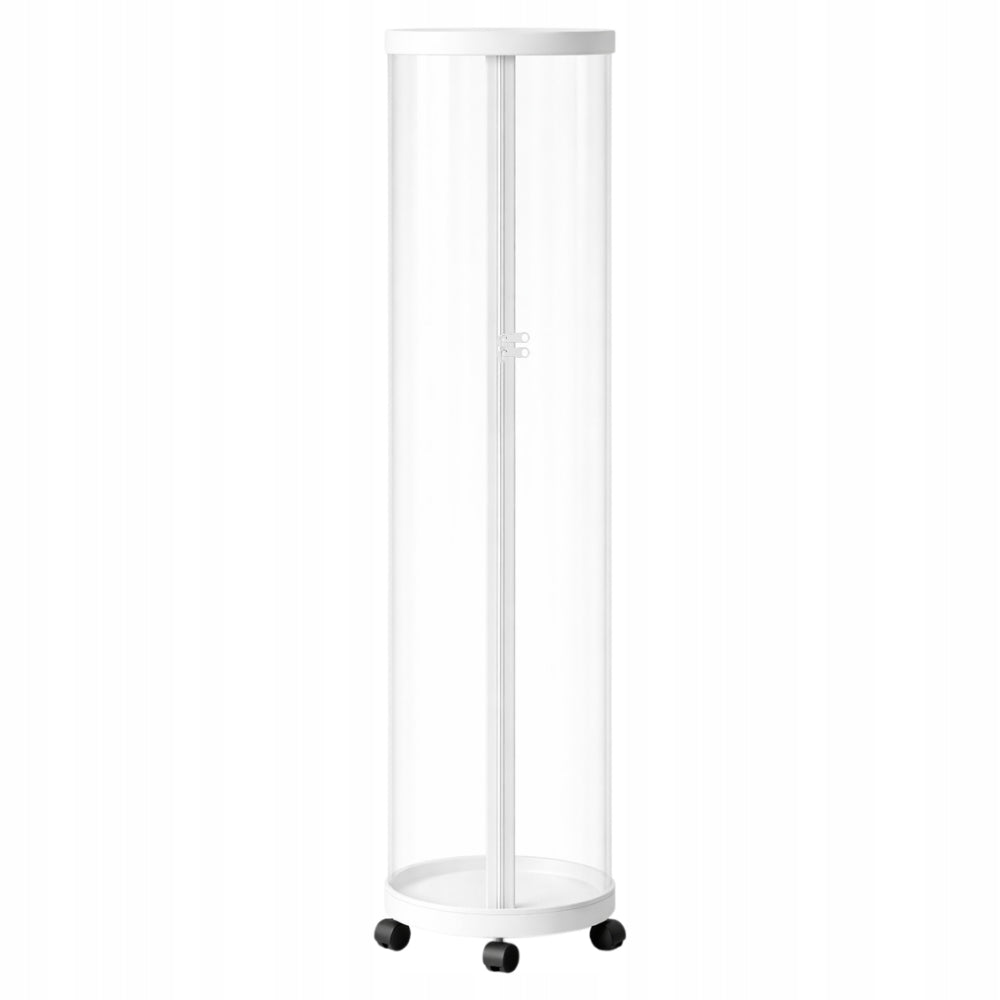 BOOKCASE organizer tube FOR TOYS stuffed animals container stand on wheels large Packaging status original