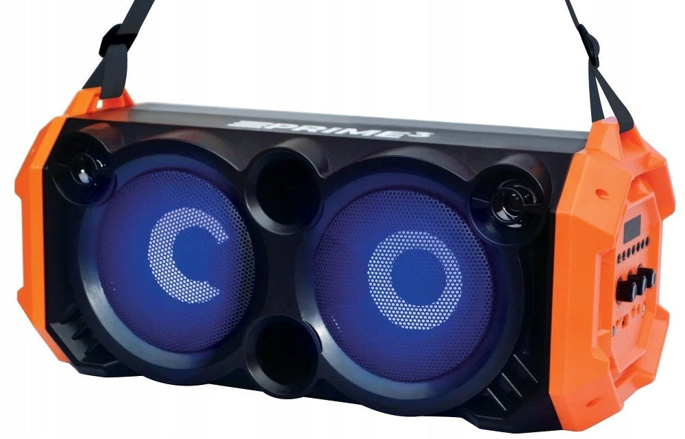 BOOMBOX PRIME3 SLAM APS31 PORTABLE KARAOKE SPEAKER Bluetooth FM USB SD AUX Manufacturer code RTVPR021