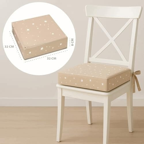 BOOSTER CUSHION FOR CHILDREN 32X32X8 CM - WATERPROOF SEAT FOR Material other