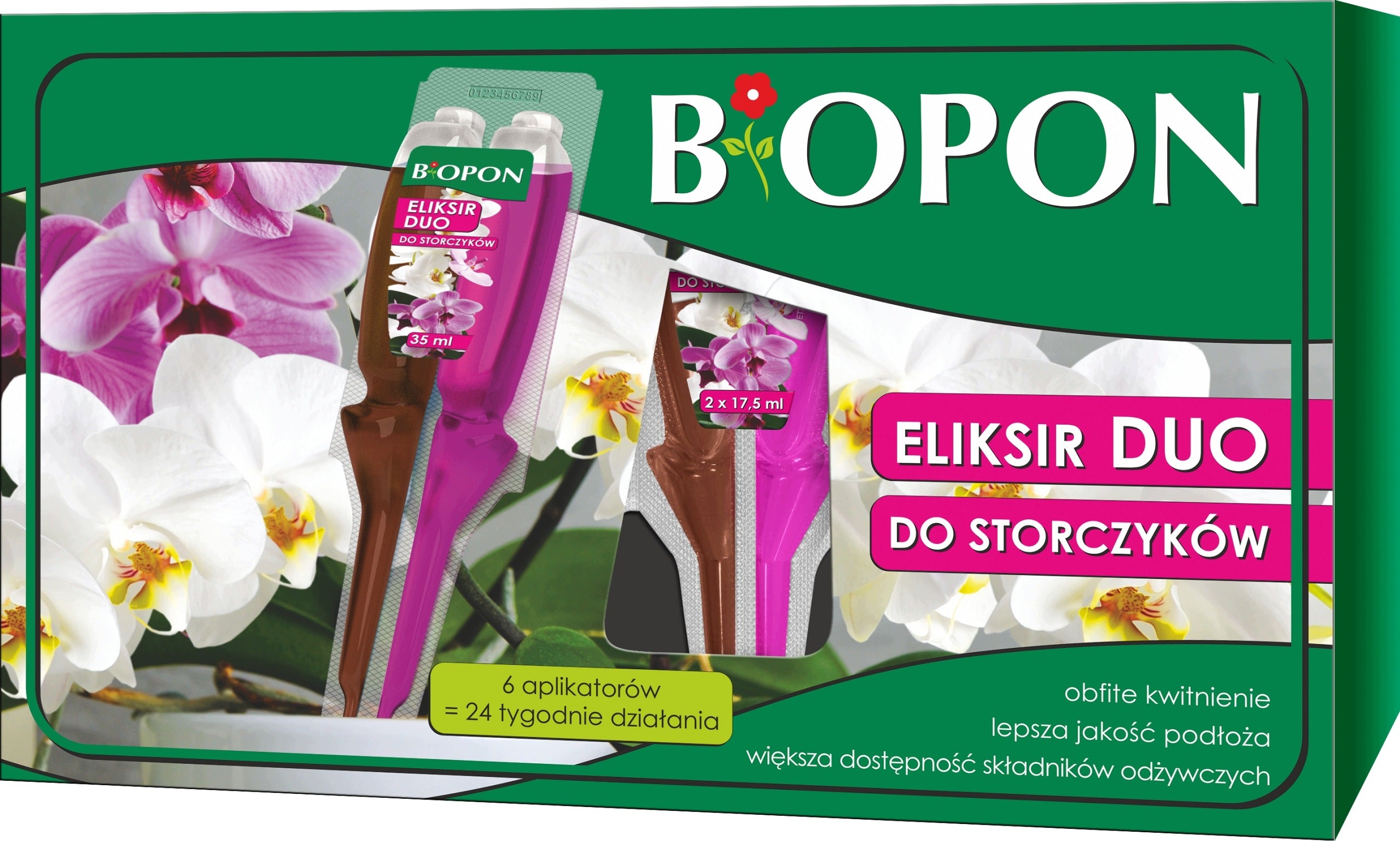 BOPON Fertilizer conditioner Elixir DUO for orchids Biopon 6 pieces Packaging status original